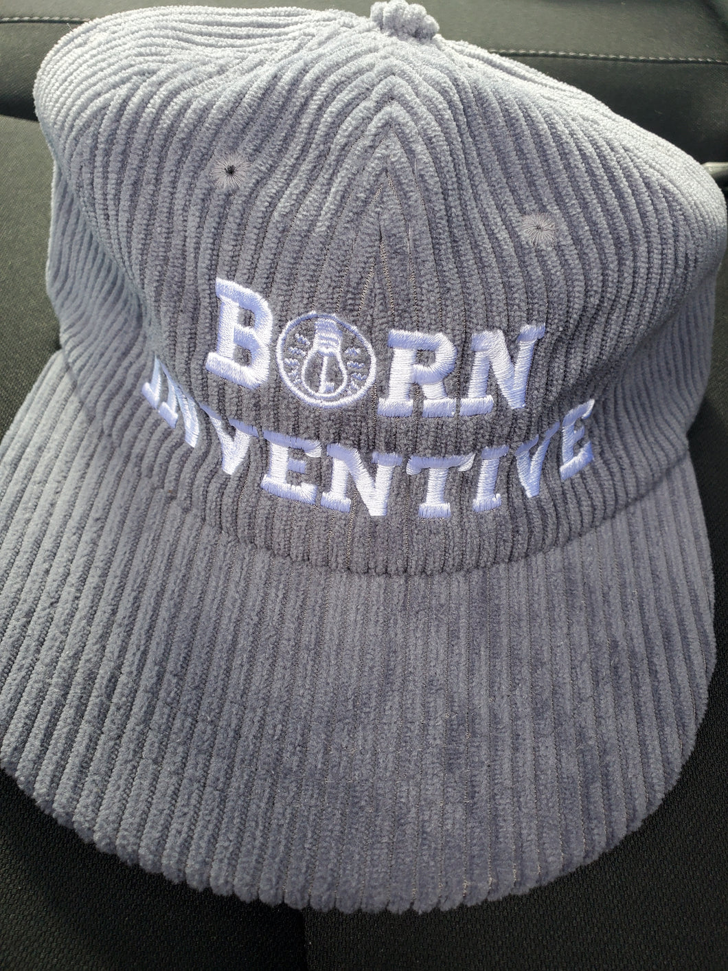 Born Inventive Corduroy Hats blue/grey